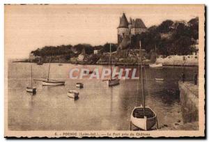 Postcard Ancient Pornic (Loire-Inf) The Chateau Port Pres