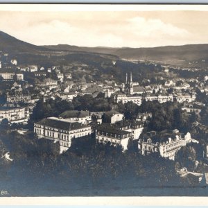 c1910s Baden-Baden, Germany Birds Eye RPPC Silver Bromide Real Photo Metz A150