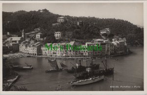 Italy Postcard - Portofino Porto, Genoa, Liguria   RS33928