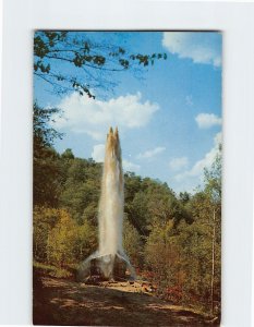 Postcard Shooting A Well in Pennsylvania's oil fields, Pennsylvania