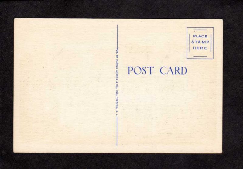 NJ Old Barracks Trenton New Jersey Postcard