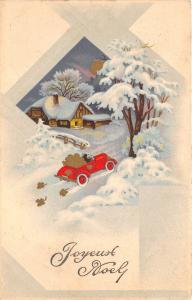 BG8376 car joyeux noel  weihnachten christmas greetings france