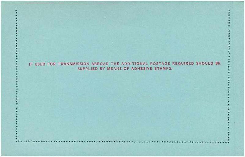 Entier Postal Stationery Postal Britain Great Britain 1p