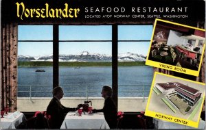 Postcard Norselander Seafood Restaurant in Seattle, Washington