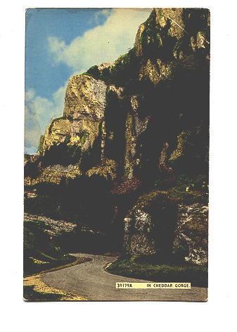 Cheddar Gorge, England,