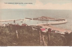 LYME REGIS , Dorset , England , 00-10s ; The Harbour from Cliffs