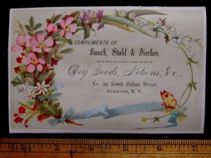 Bauck Stahl & Dierkes Dealers In Fancy & Staple Dry Goods Notions Butterfly F40