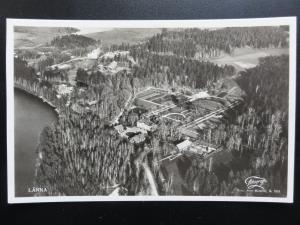 Sweden: LANNA, Aerial RP Postcard - Old Postcard