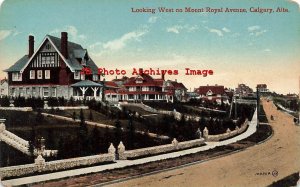 Canada, Alberta, Calgary, Mount Royal Avenue, Looking West, Valentine No 109804