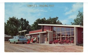 MI - Atlanta. Temple's Trading Post &  Gas Station  ca 1961