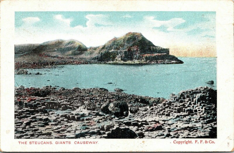 Steucans Giants Causeway WB Postcard Germany Antique DB UNP Unused FF & Co.