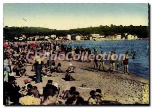 Postcard Modern Surroundings of Toulon Var The Sablettes Beach