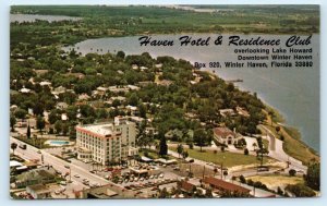 WINTER HAVEN, Florida FL ~ Lake Howard HAVEN HOTEL Residence Club 1960s Postcard