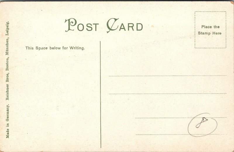 Vtg Boston Massachusetts Adams Square Postcard