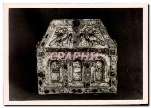 Modern Postcard From Conques Church Reliquary of Pepin d & # 39Aqulitaine