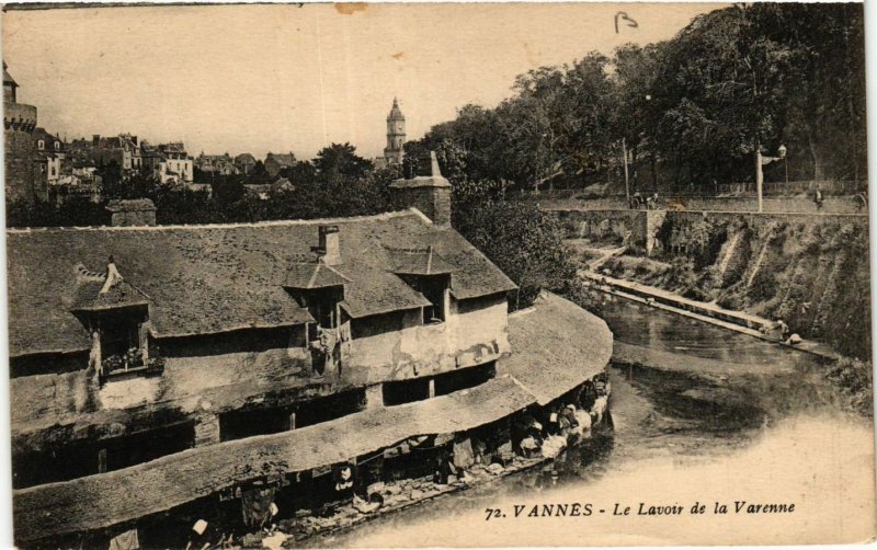 CPA VANNES - Le Lavoir de la Varenne (431295)