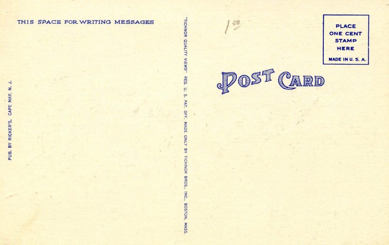 NJ - Cape May. Congress Hall Hotel