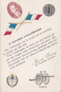 Maurice Donnay De l'Academie Francaise Orphelins de la Guerre Souvenir P...