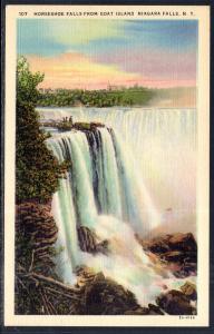 Horseshoe Falls From Goat Island,Nagara Falls,NY