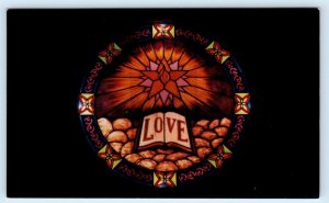 DECATUR, Illinois IL ~ Stained Glass UNITY CHURCH c1970s Macon County Postcard