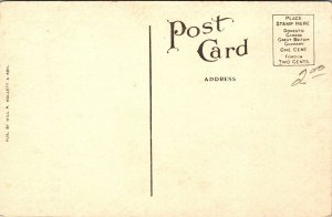 Postcard Illinois Government Dam Between Sterling & Rock Falls ~1910 V22