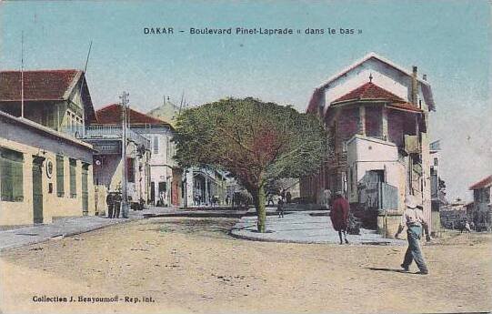 Senegal Dakar Rue des Esserts 1917