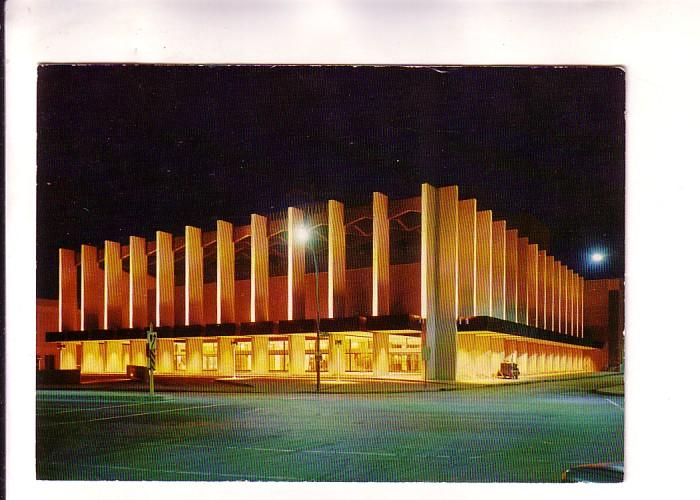 Night, Centennial Auditorium and Convention Centre, Saskatoon, Saskatchewan, ...