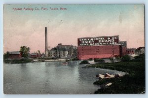 Austin Minnesota Postcard Hormel Packing Co. Plant Exterior 1910 Vintage Antique