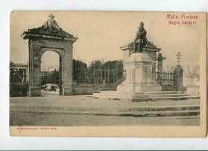 3151713 MALTA FLORIANA Maglio Gardens Vintage postcard