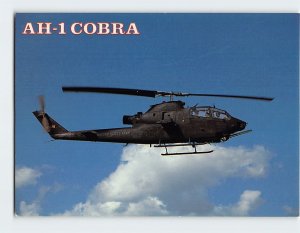 Postcard AH-1 Cobra, U.S. Army Attack Helicopter