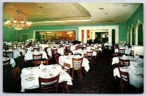 Crystal Room Waverly Inn Restaurant & Dining Chesire Connecticut CT Postcard