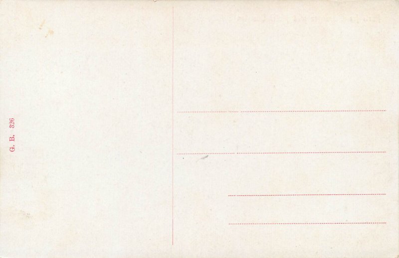 Norway Geiranger hotel old postcard