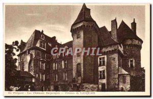 In Perigord - Bergerac Castles - Chateau de Lanquais - Old Postcard