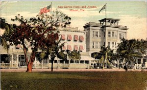 Miami, Florida - The San Carlos Hotel and Annex - in 1915