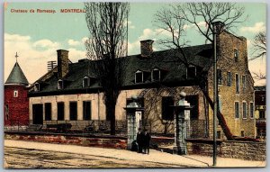 Vtg Montreal Quebec Chateau de Ramezay Canada 1910s Old View Postcard