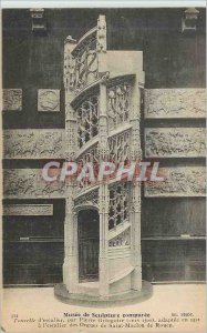 Postcard Ancient Sculpture Museum Comparee Turret Stairs