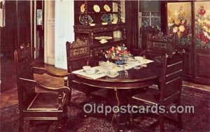 Dining Room, Home of Franklin D Roosevelt Hyde Park, NY, USA Unused 