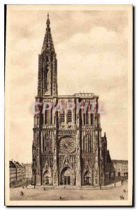 Postcard Old Strasbourg La Cathedrale