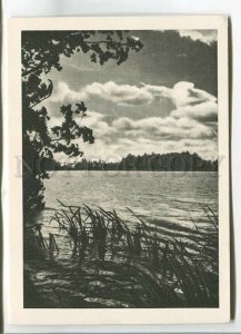 479241 USSR 1960 year Latvia Lake Aluksnes circulation 20000 postcard