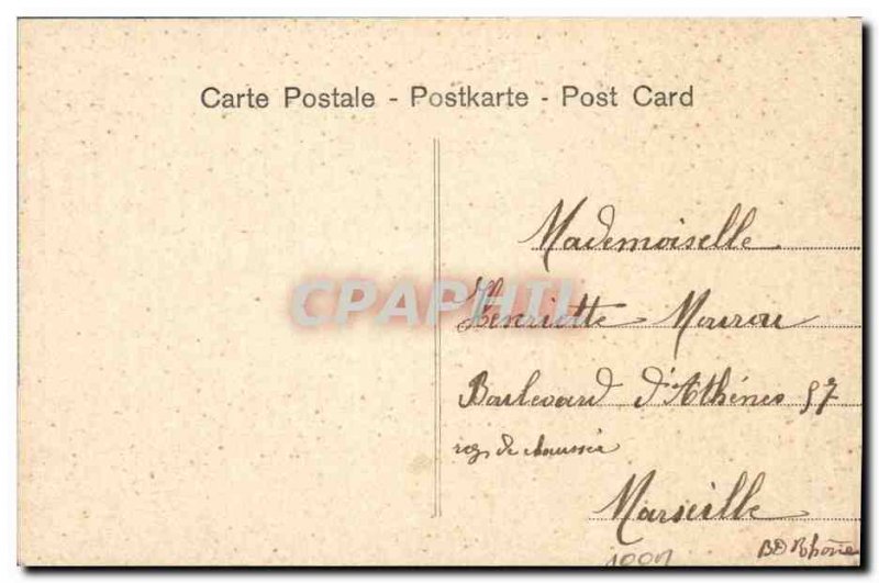 Old Postcard Fantaisie Liliette