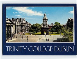 Postcard Trinity College, Dublin, Ireland