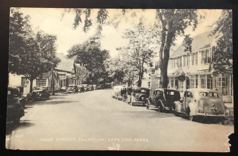 Picture Postcard Unused Main Street Cape Cod MA LB