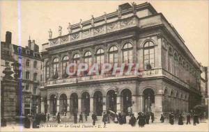 Postcard Old Lyon Grand Theater