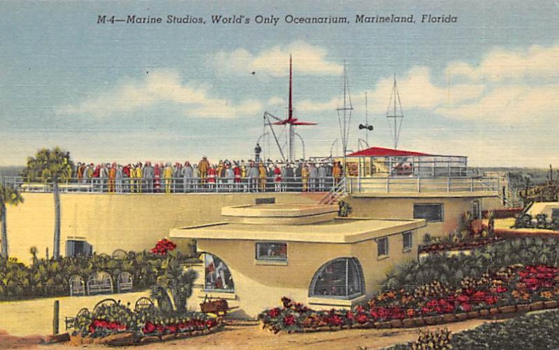 Marine Studios World's Only Oceanarium - Marineland, Florida FL  