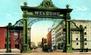 1910-20 The Welcome Arch And Seventh Street, Denver Colo Postcard F78