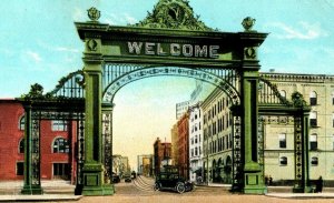 1910-20 The Welcome Arch And Seventh Street, Denver Colo Postcard F78 