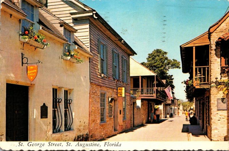 Florida St Augustine St George Street 1984