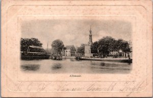 Netherlands Alkmaar Vintage Postcard C172