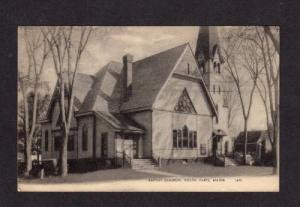 ME Baptist Church SOUTH PARIS MAINE POSTCARD