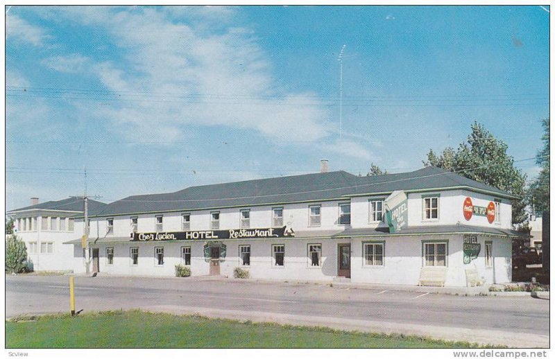CHEZ LUCIEN , Hotel-Restaurant , St-Jean, Port Joli , Quebec, Canada , PU-1985